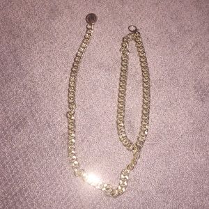 Princess Polly gold chain belt